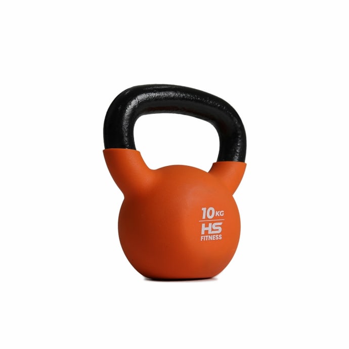 HS Fitness 10kg Neoprene Kettlebell, product, variation 2