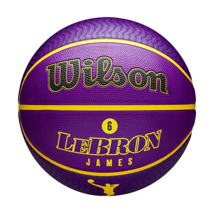 Wilson NBA Player Icon Outdoor Basketball Lebron, product, variation 1