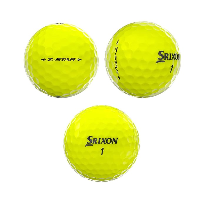 Srixon Z-Star 8 Yellow Golf Balls - 3 Ball Pack, product, variation 2