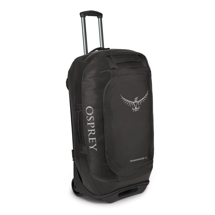 Osprey Transporter 90L Wheeled Duffel Bag - Black O/S, product, variation 1