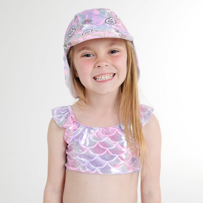 Girls Unicorn Sun Hat, product, variation 1