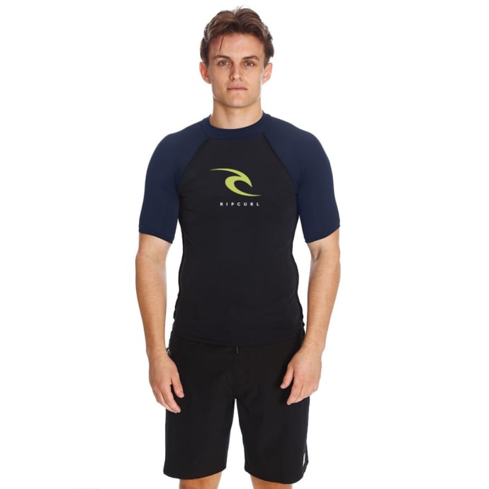 Rip Curl Men&#039;s Core Short Sleeve Rashvest, product, variation 1