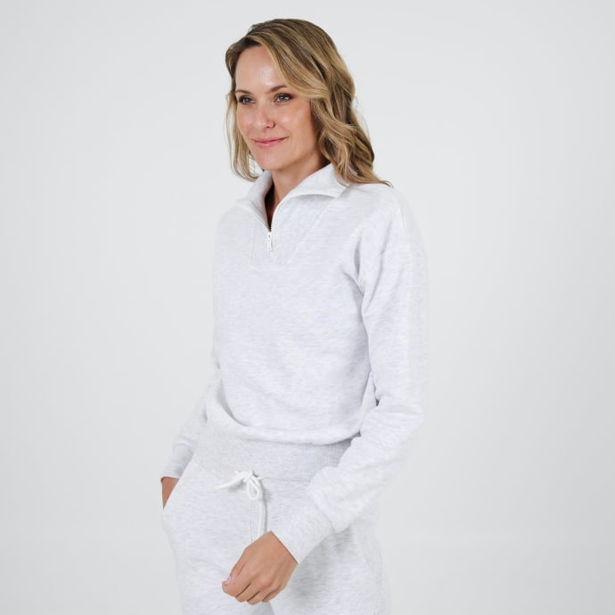 OTG Women&#039;s Luxe Fleece 1/4 Zip Sweat Top, product, variation 7