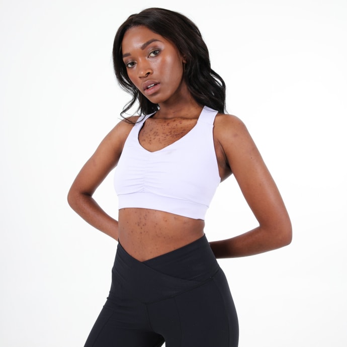 OTG Women&#039;s Zeal Rib Ruched Crop Top, product, variation 4