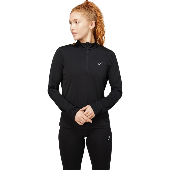 ASICS Women&#039;s Core 1/2 Zip Run Long Sleeve, product, variation 1