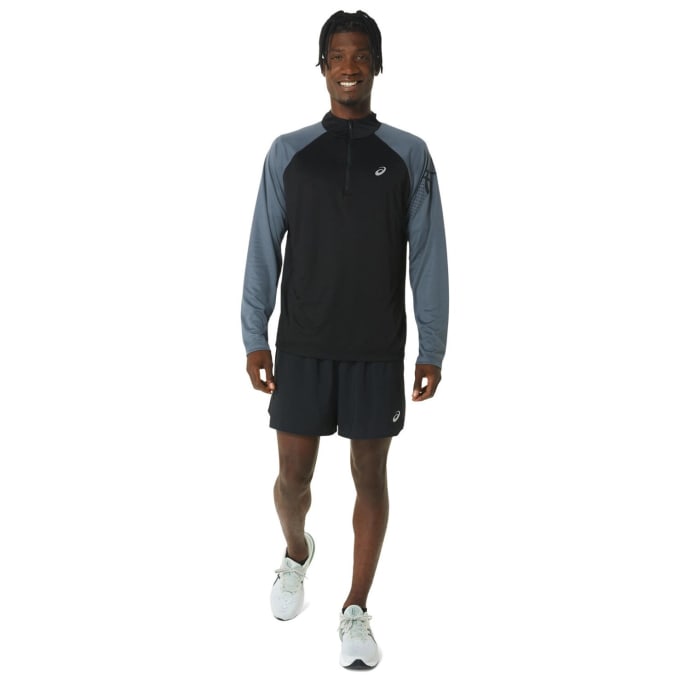 ASICS Men&#039;s Icon 1/2 Zip Run Long Sleeve, product, variation 7