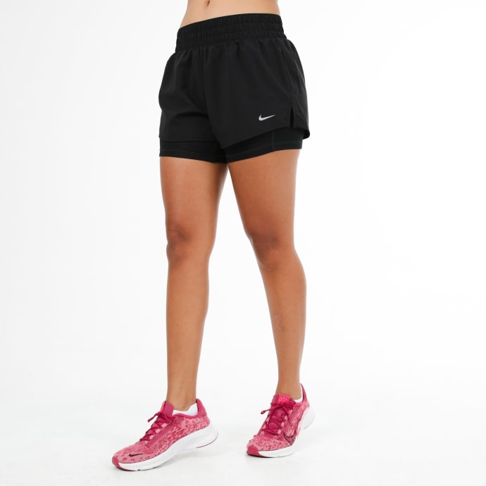 Nike Women&#039;s One Dri Fit Mid Rise 3&#039;&#039; 2-in-1 Run Short, product, variation 2