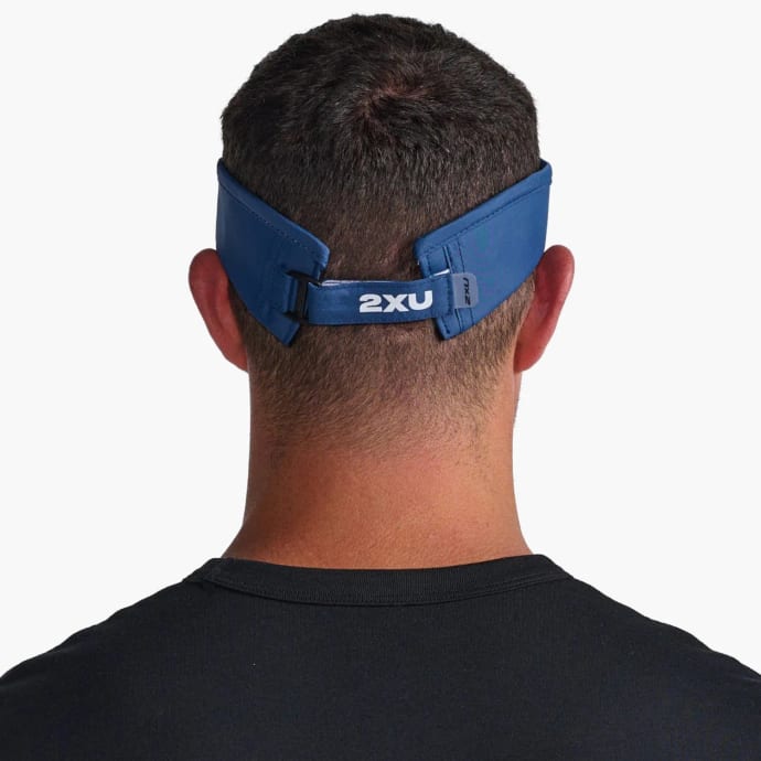 2XU Run Visor (Moonlight/White), product, variation 3