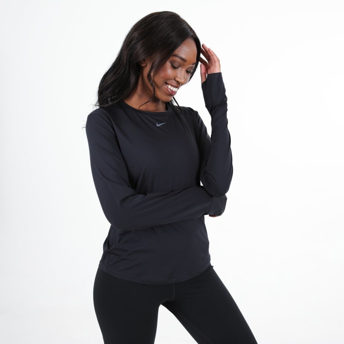 Nike Womens One Classic Long Sleeve Top, product, variation 3