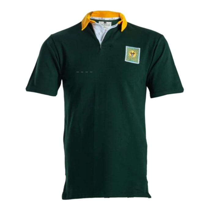 South African Men&#039;s Old School Short Sleeve Polo, product, variation 1