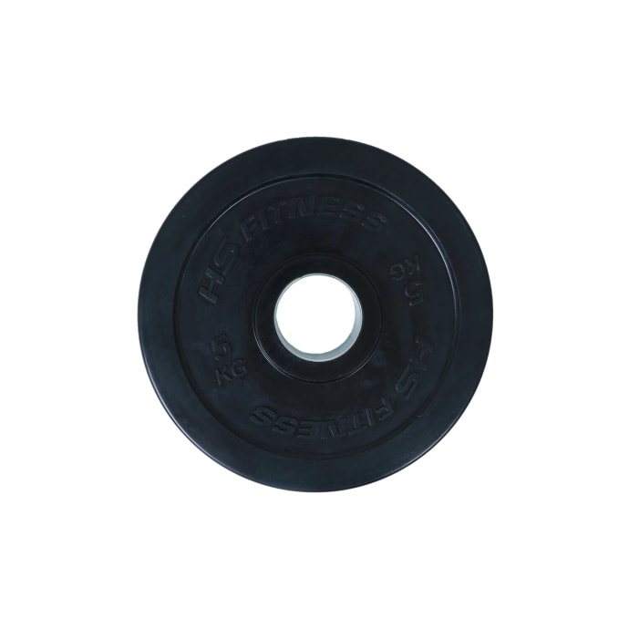 HS Fitness 5kg 50mm Olympic Rubber Coated Plate, product, variation 1