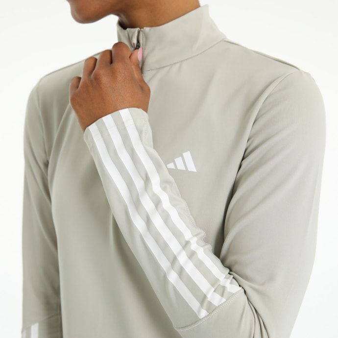 adidas Women&#039;s HYGLM 1/4 Zip Running Long Sleeve, product, variation 6