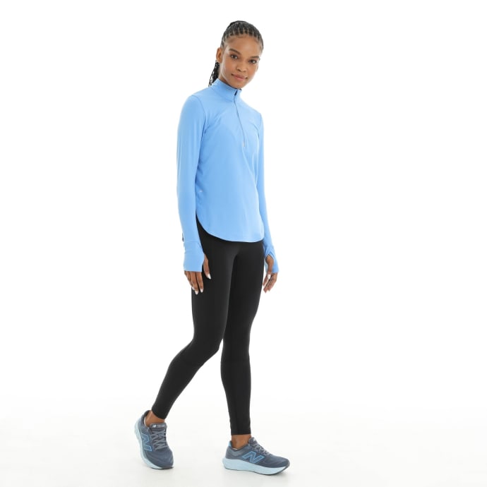 First Ascent Women&#039;s Corefit 1/4 Zip Running Long Sleeve, product, variation 3