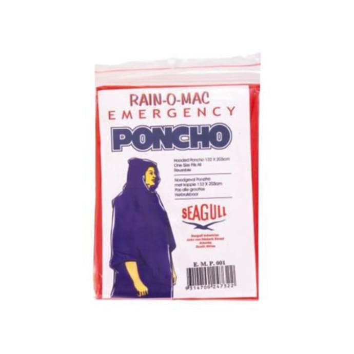 Rain-O-Mac Disposable Poncho, product, variation 1