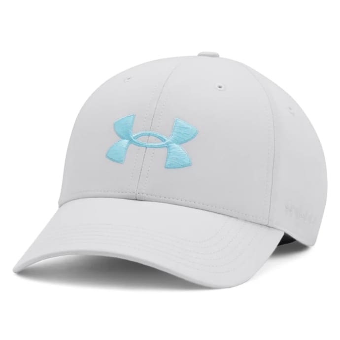 Under Armour Golf96 Halo Grey/Sky Blue Cap, product, variation 1