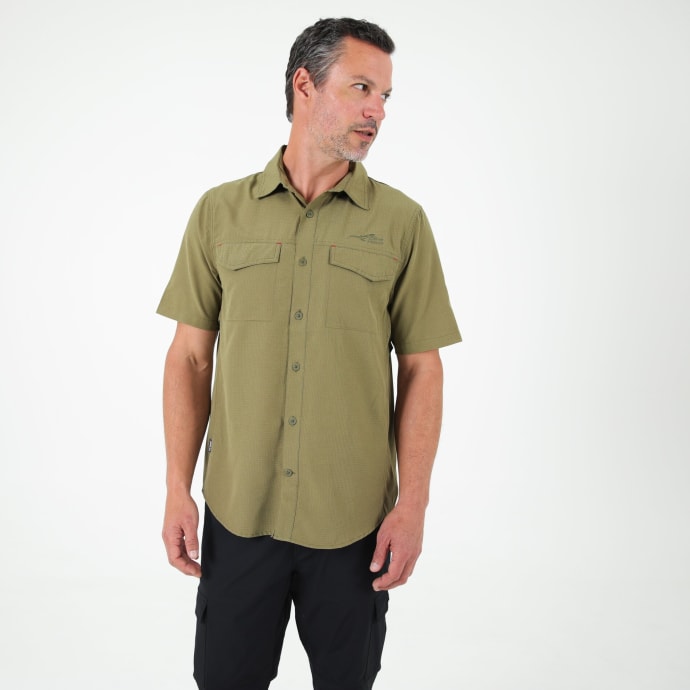 First Ascent Mens Nueva Short Sleeve Shirt, product, variation 1