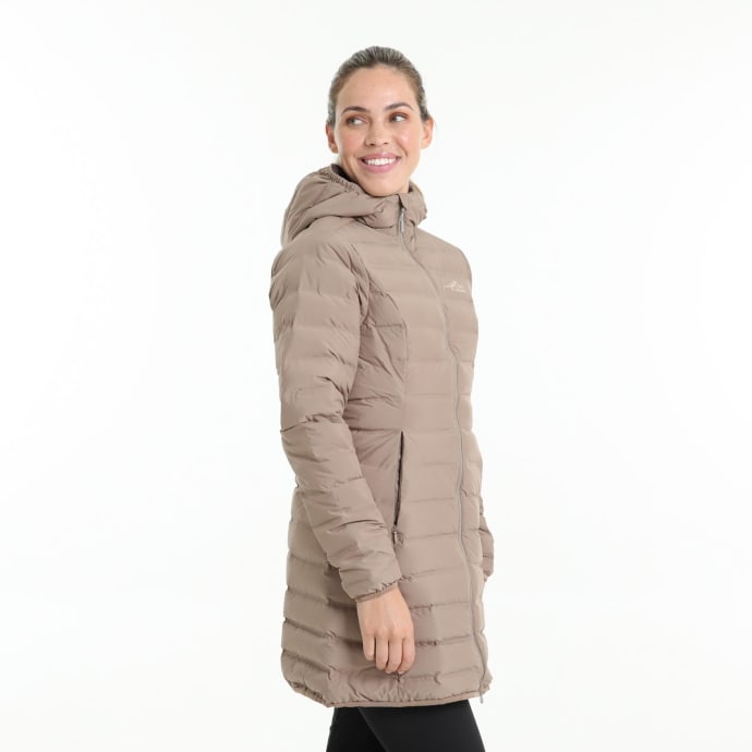 First Ascent Women&#039;s Hooded Down Town Seal Parka Jacket, product, variation 4