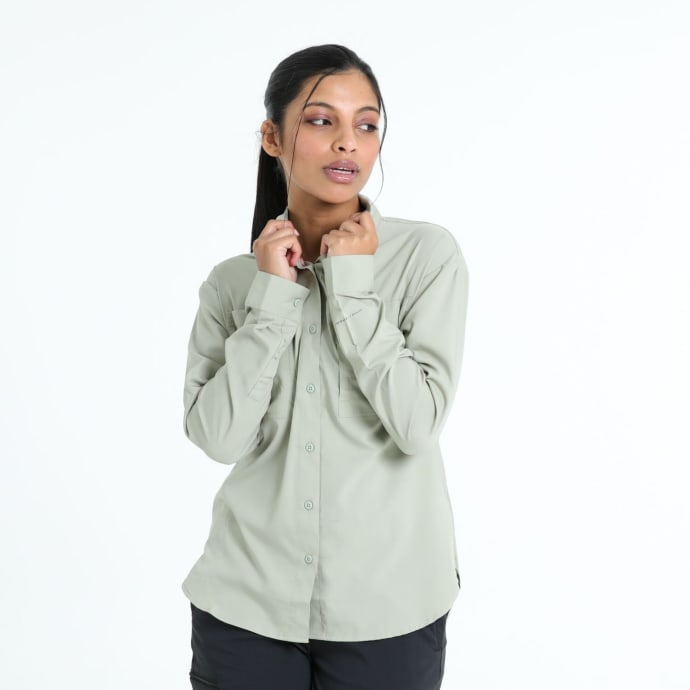 Columbia Women&#039;s Silver Ridge Utility Long Sleeve Shirt, product, variation 1