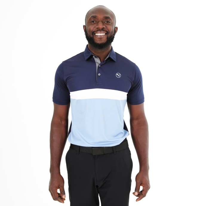 Puma Men&#039;s Golf Pure Colourblock Polo, product, variation 1