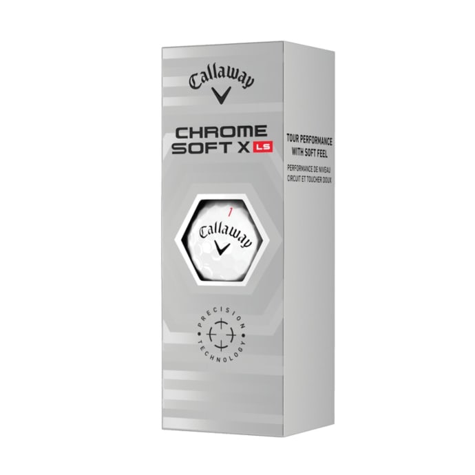 Callaway Chrome Soft X LS Golf Balls - 3 Ball Pack, product, variation 1