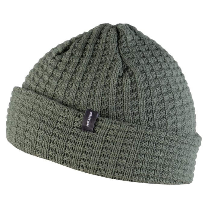 First Ascent Waffle Knit Beanie, product, variation 2