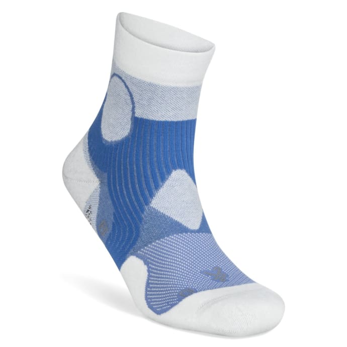 Balega Support White/Blue Socks, product, variation 5