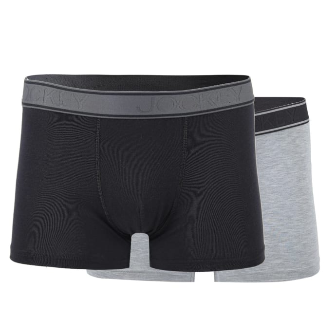 Jockey Men&#039;s U-Pouch Trunk 2 Pack, product, variation 1