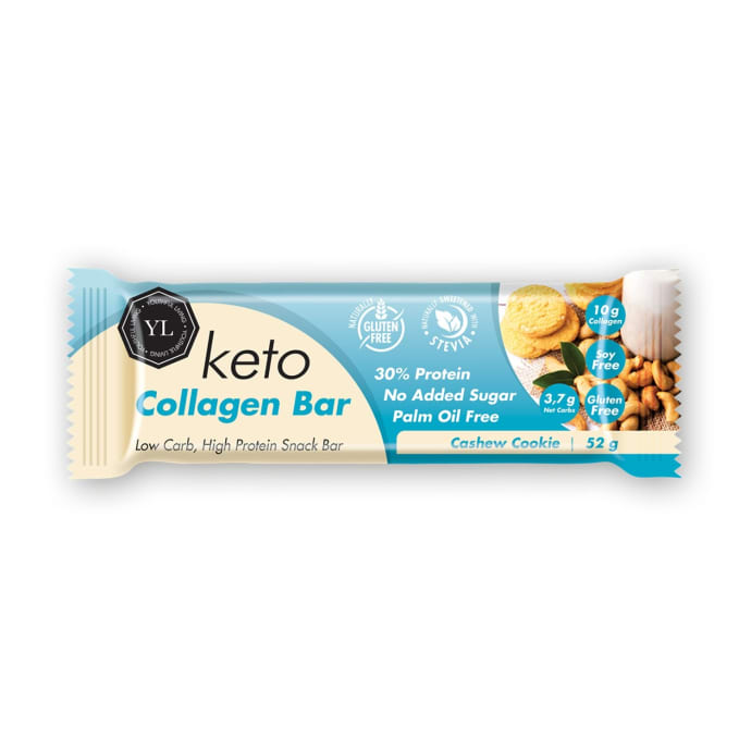 Youthful Living Keto Collagen Bar 52g, product, variation 1