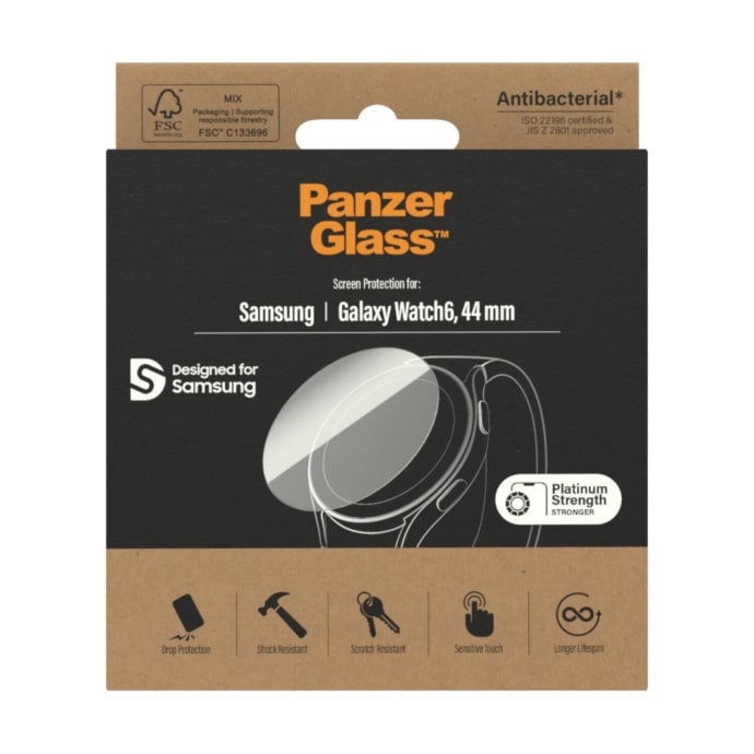 PanzerGlass Screen Protector - Samsung Galaxy Watch 6 44mm, product, variation 1