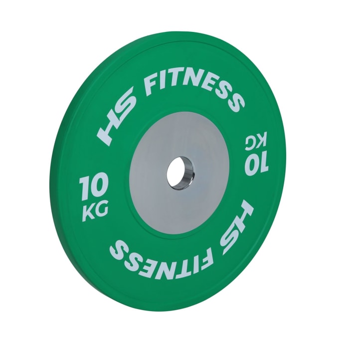 HS Fitness 10kg Pro Bumper Plate, product, variation 2