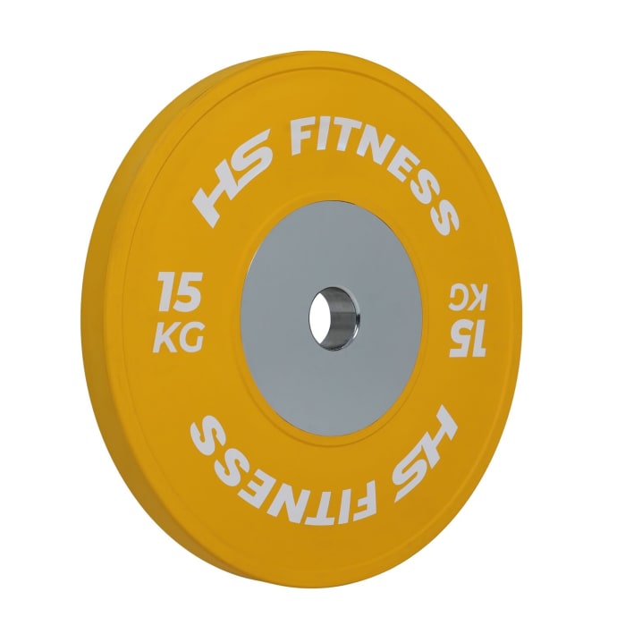 HS Fitness 15kg Pro Bumper Plate, product, variation 2