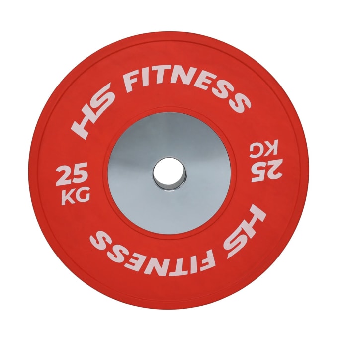 HS Fitness 25kg Pro Bumper Plate, product, variation 1