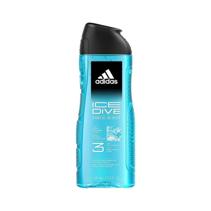 adidas Ice Dive Shower Gel 400ml, product, variation 1