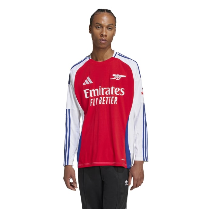 Arsenal Men&#039;s Home 24/25 Long Sleeve Soccer Jersey, product, variation 3