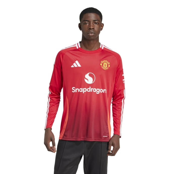 Man United Men&#039;s Home 24/25 Long Sleeve Soccer Jersey, product, variation 3