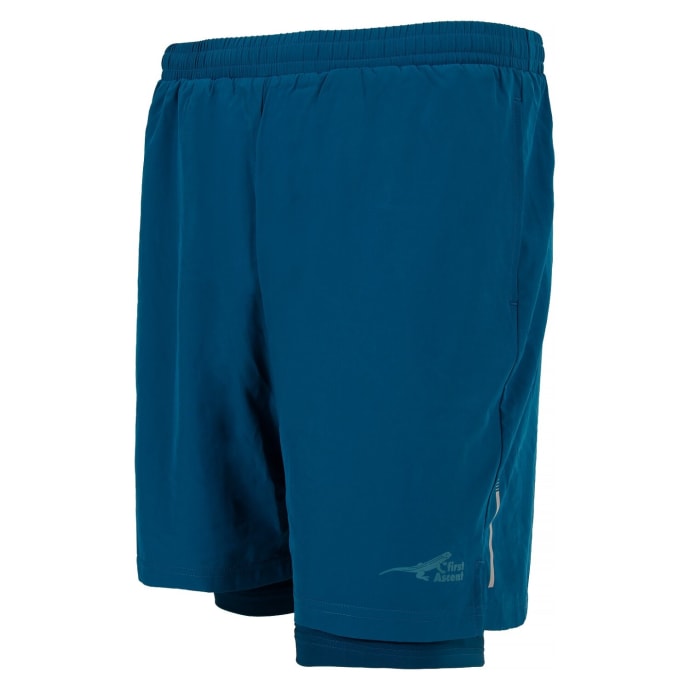 First Ascent Mens Corefit 7&#039;&#039; 2-in-1 Run Short, product, variation 3