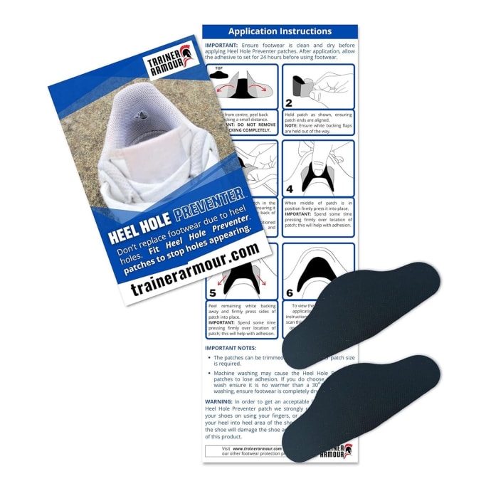 Trainer Armour Heel Protector Black, product, variation 2