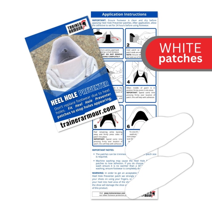 Trainer Armour Heel Protector White, product, variation 2