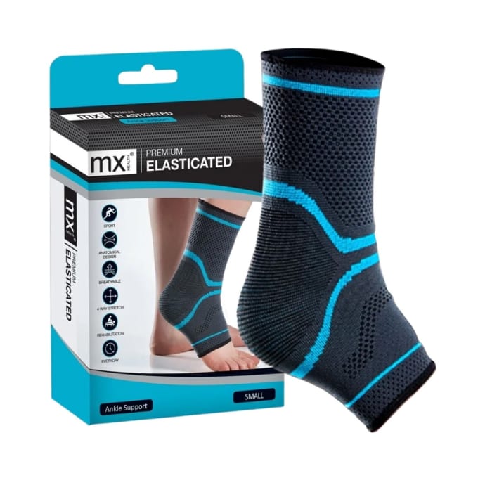 MX Premium Elasticated Ankle Support, product, variation 1