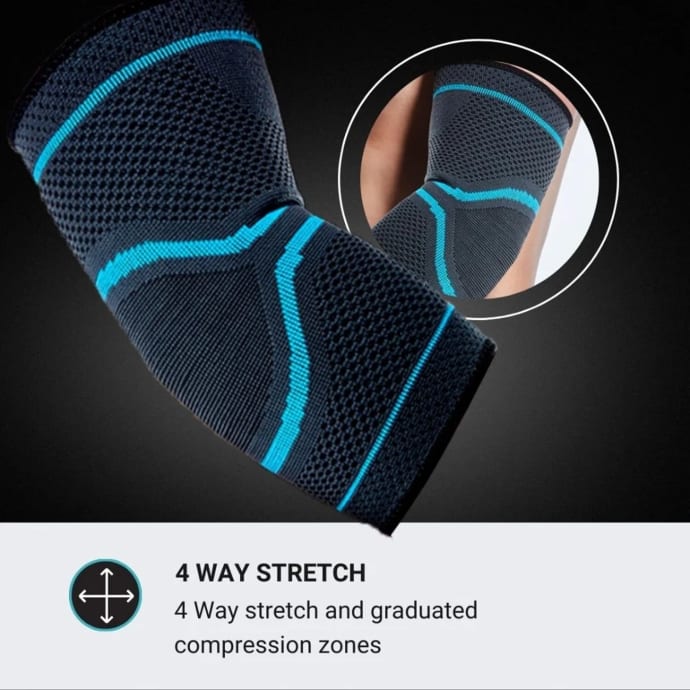 Premium Elasticated Elbow Support, product, variation 2