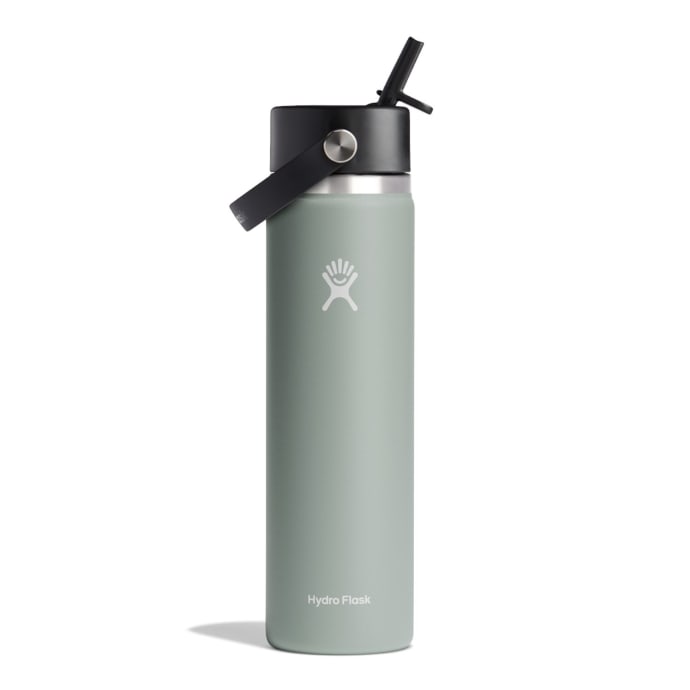 Hydro Flask Wide Mouth 24oz With Sports Cap (709ml) Agave, product, variation 1