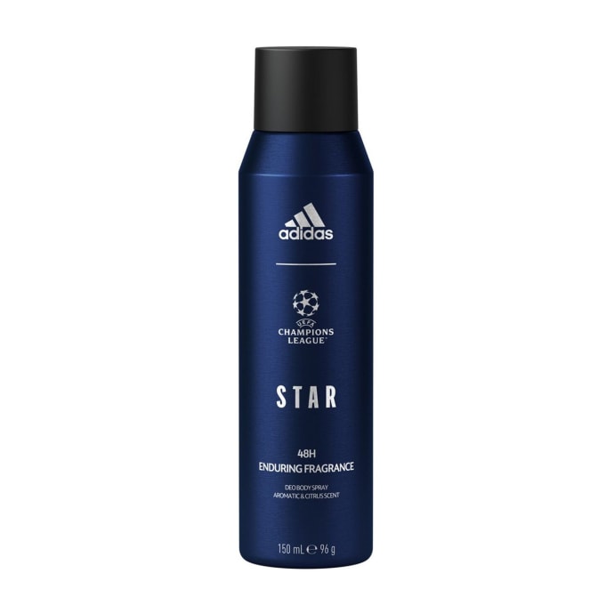 adidas UEFA STAR Edition Deo Body Spray 150ml, product, variation 1