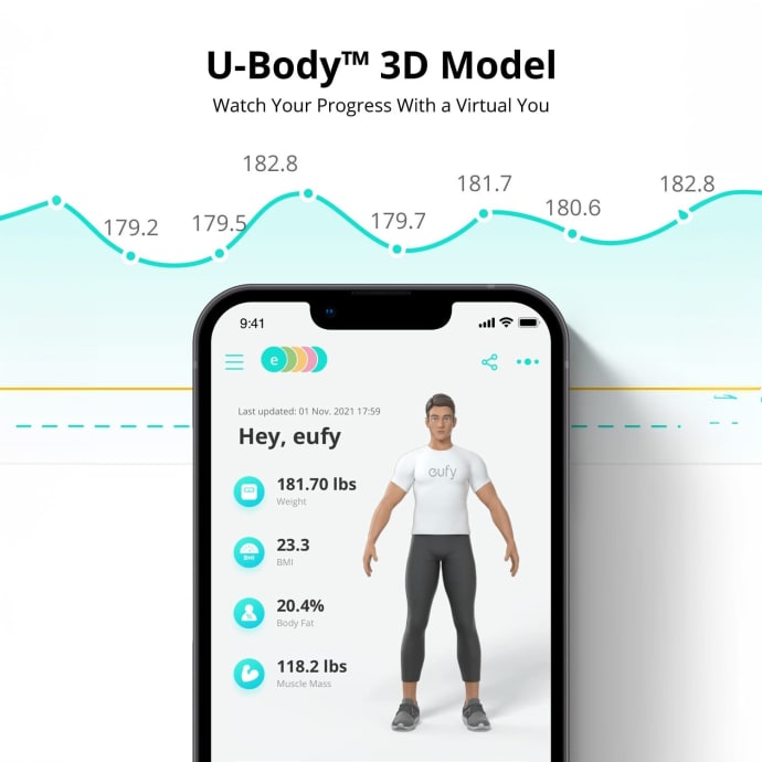 Eufy P2 Pro Smart Scale, product, variation 4