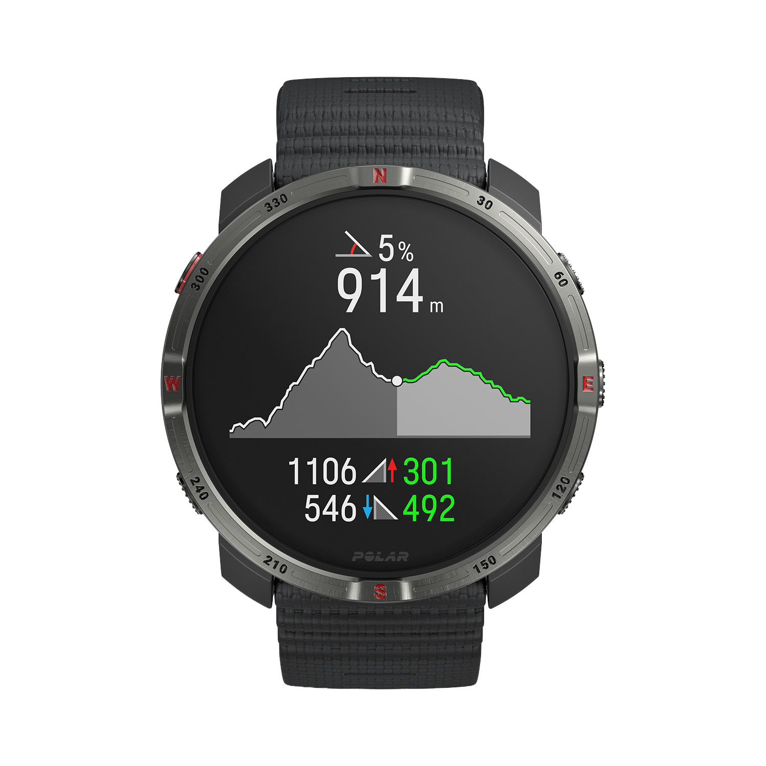 Polar Grit X2 GPS Smartwatch - Black/Silver, product, variation 6
