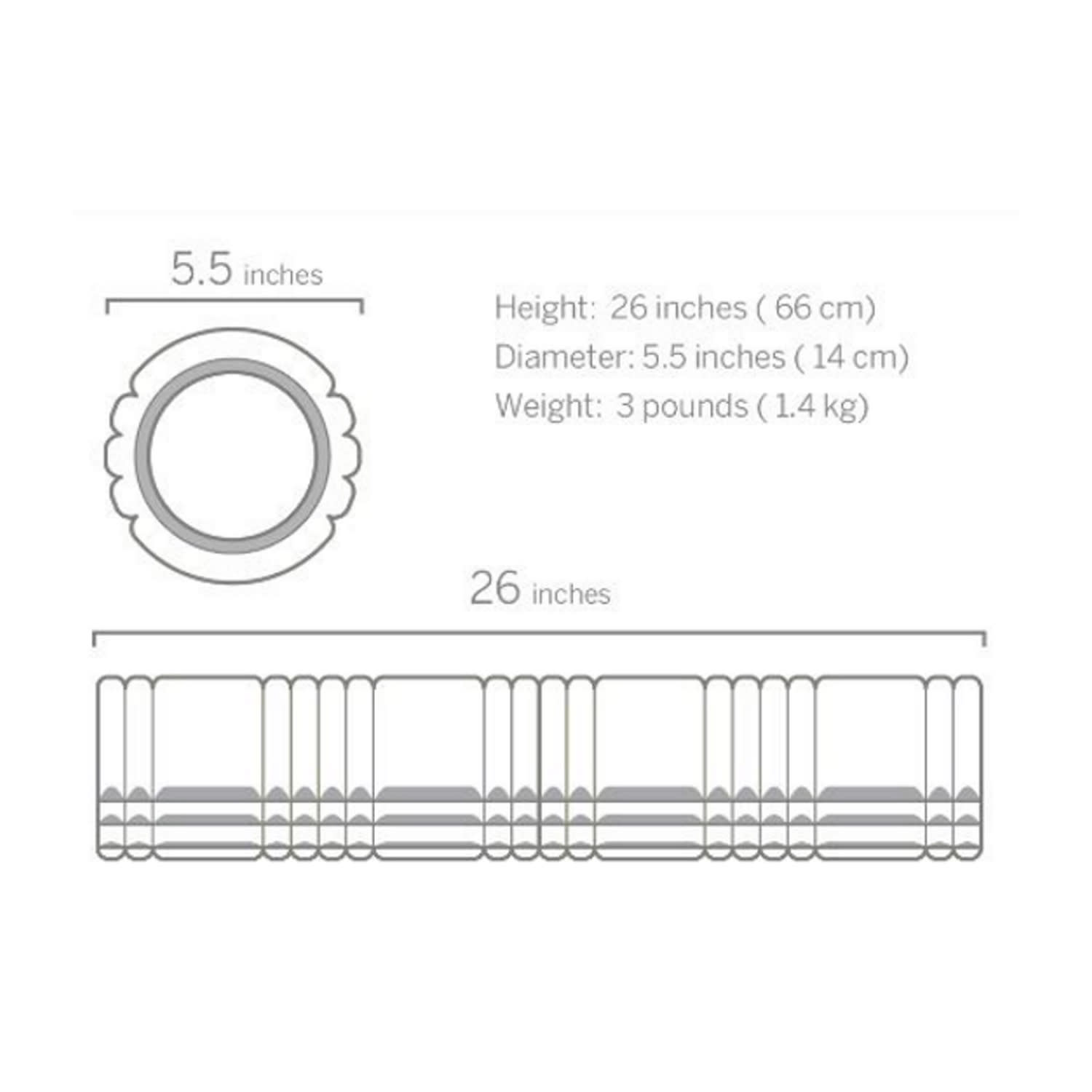 Trigger Point The Grid 2.0 Roller, product, variation 2