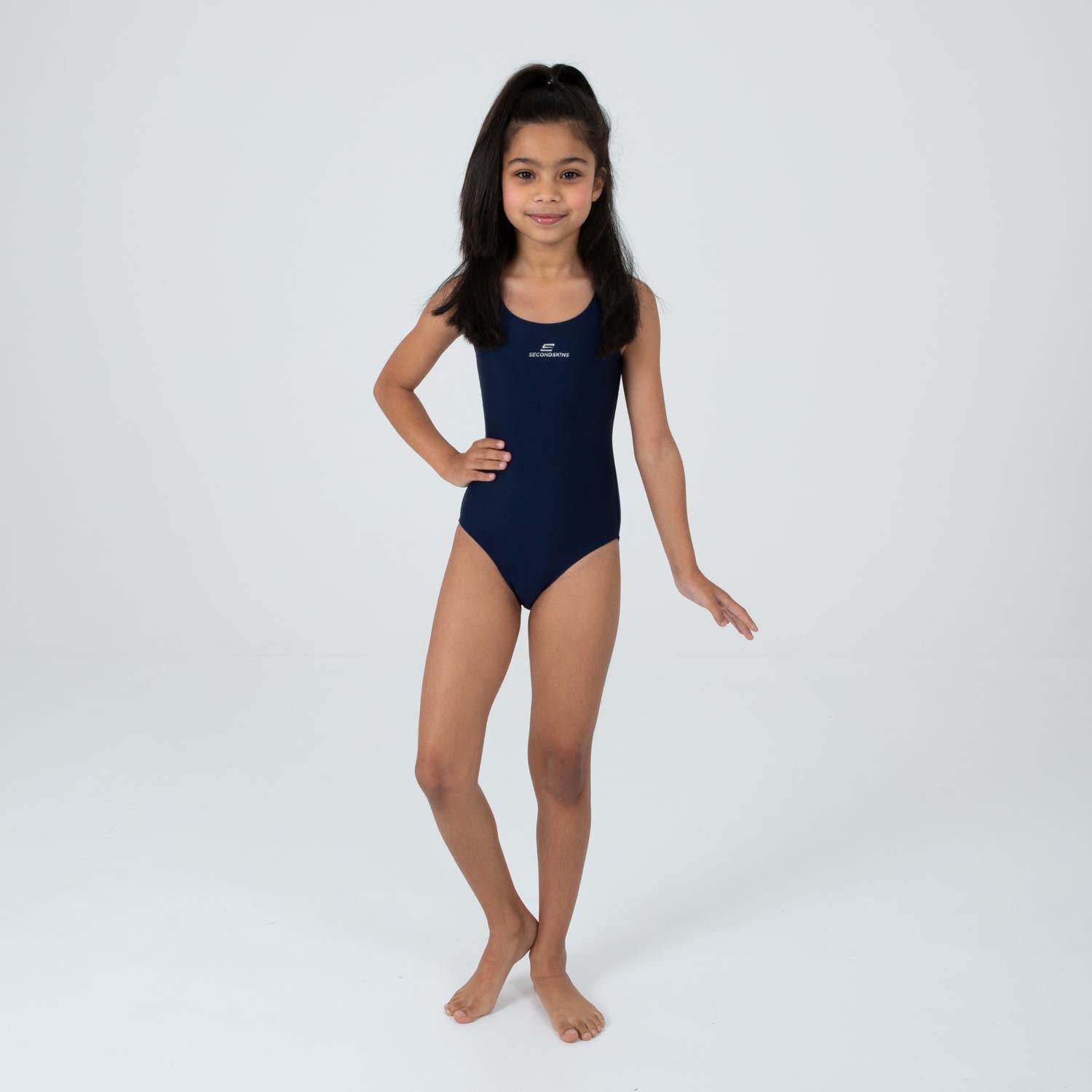 Second Skins Girls Basic Lycra Sprintback 1 Piece Swimsuit, product, variation 4