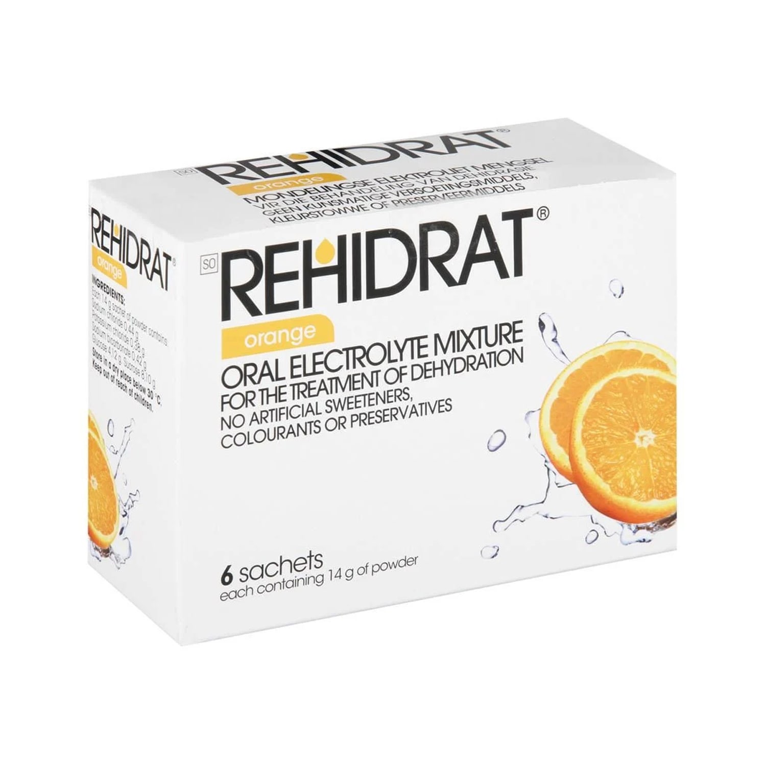 REHIDRAT Oral Electrolyte Mixture 14g x 6 Sachets