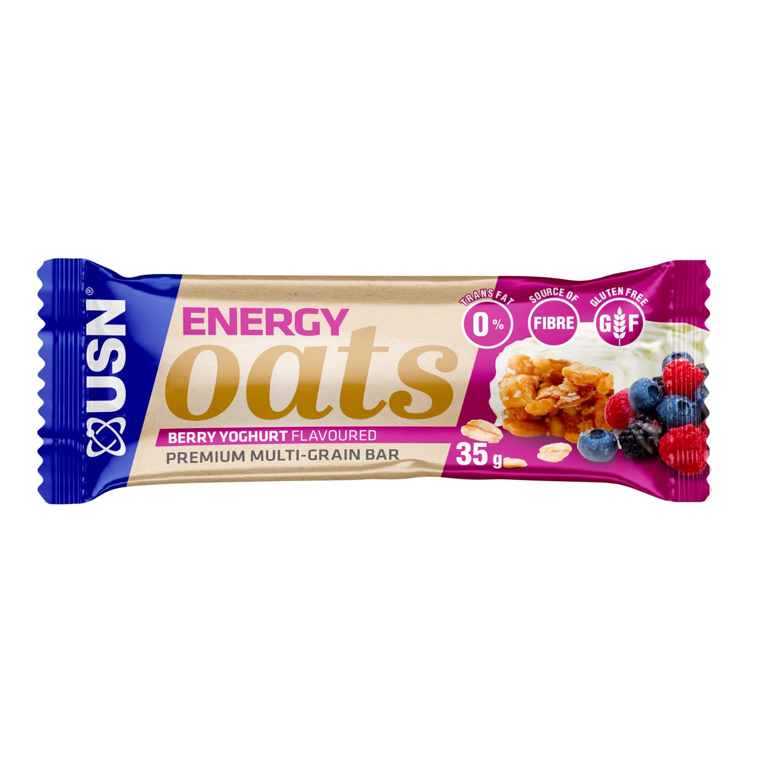 USN Energy Oats Bar 35g, product, variation 2