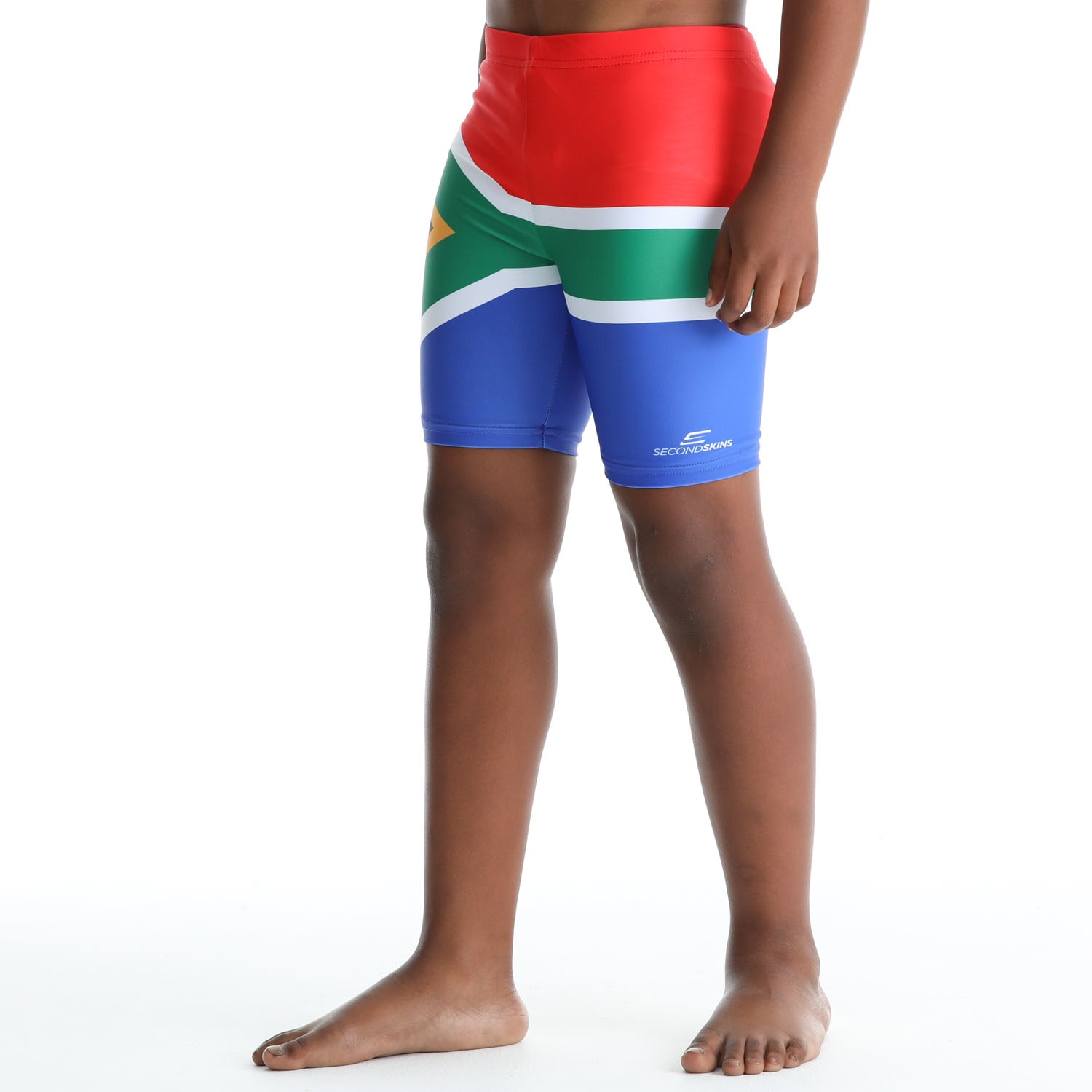 Second Skins Boys South Africa Flag Swimming Jammer, product, variation 5