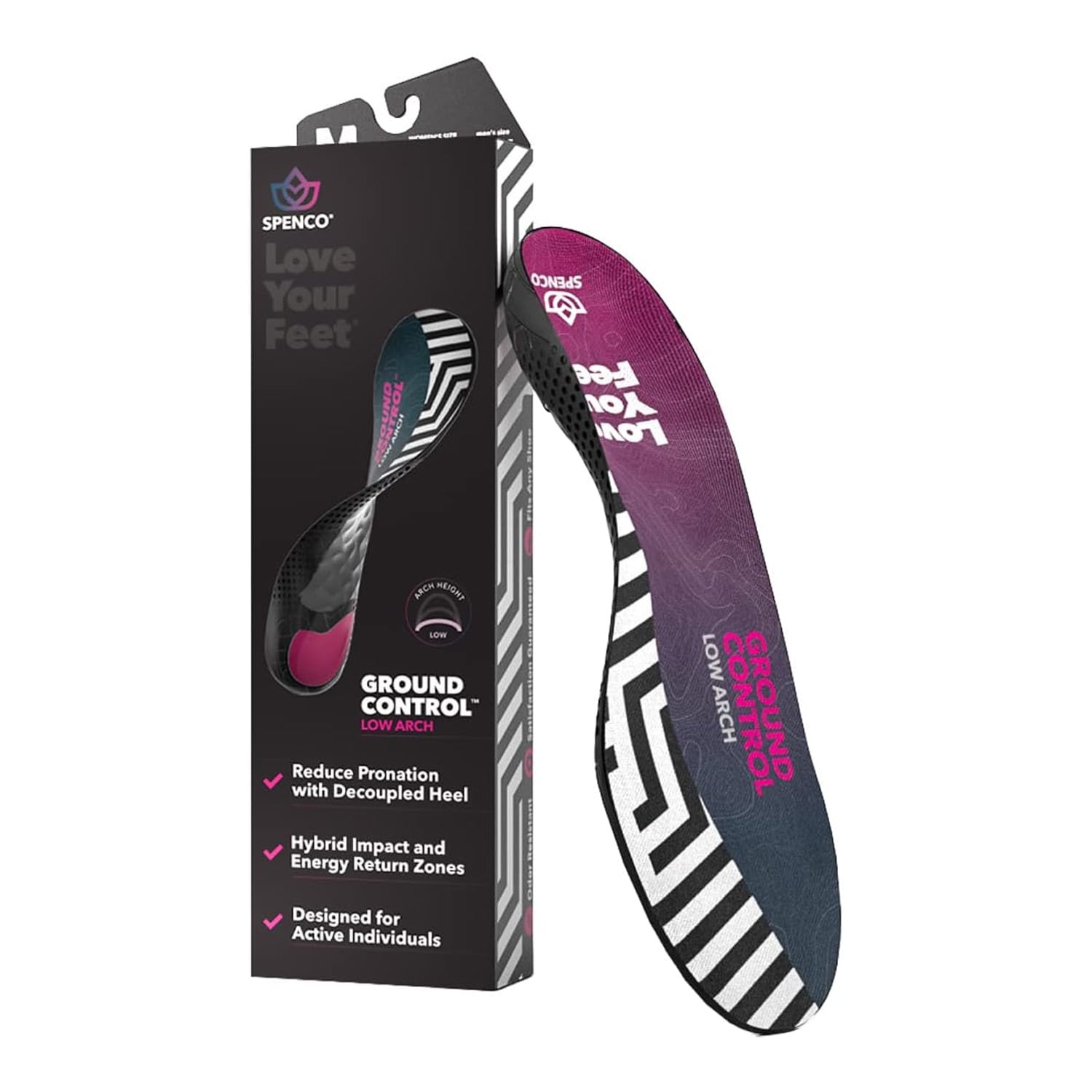Spenco Ground Contol Low Arch Insole